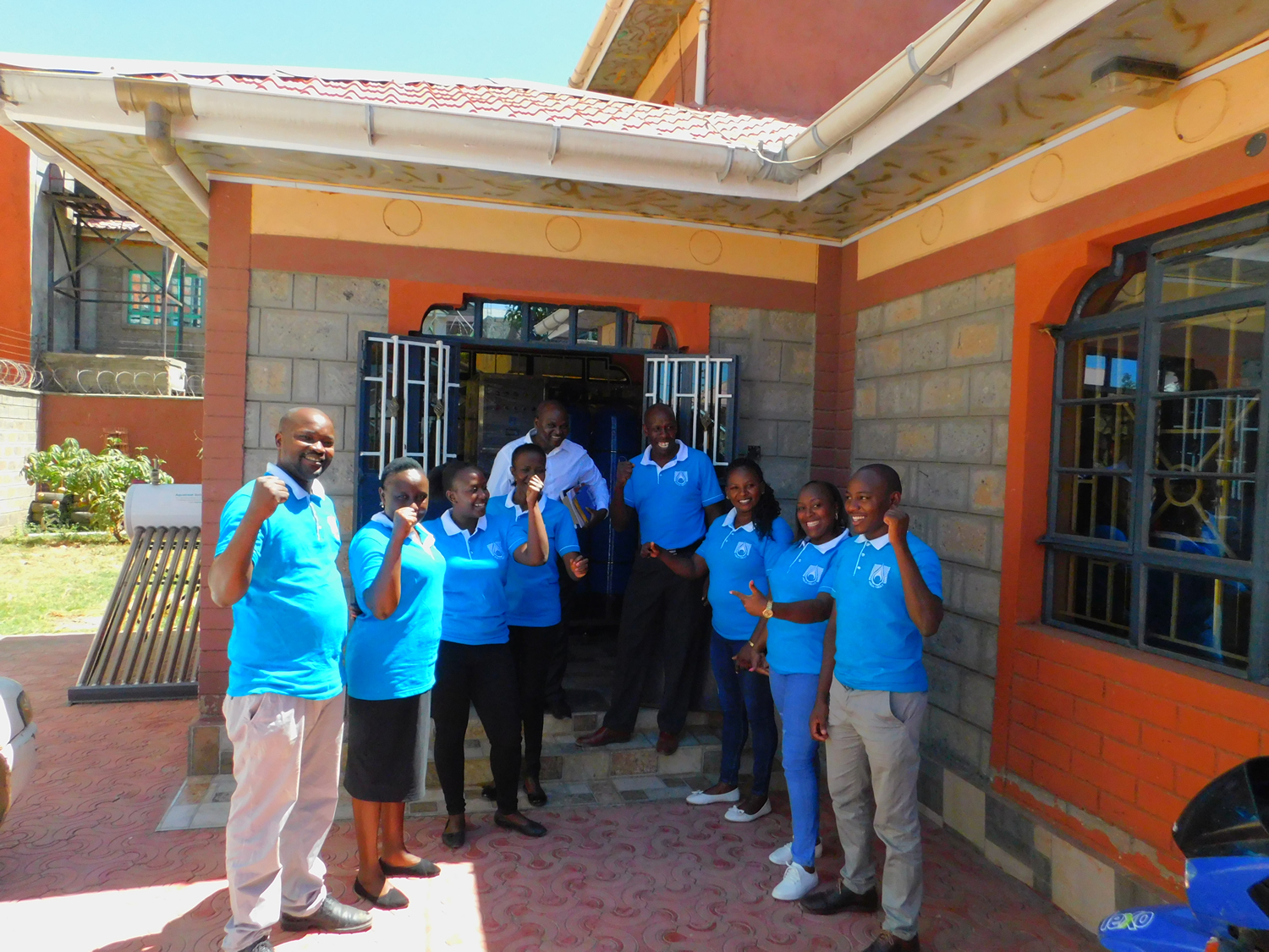 Aquatreat team at work