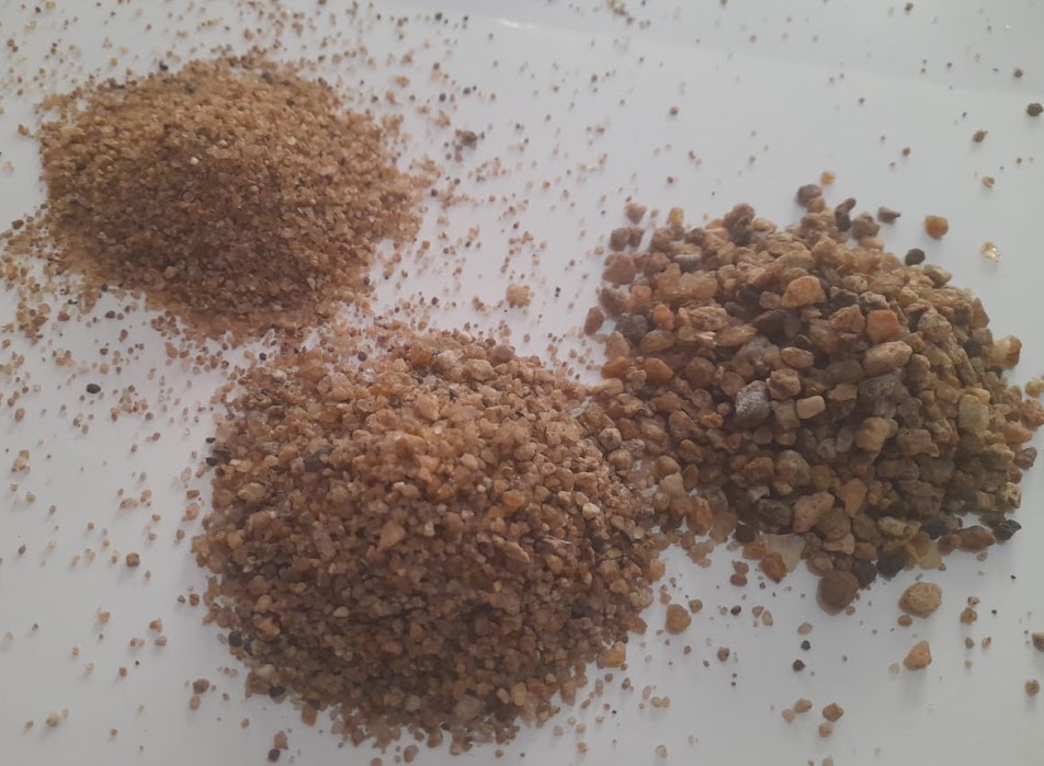 Graded Sand Media For Water Filtration
