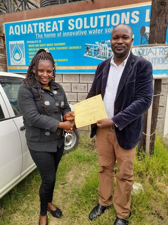 Aquatreat team on site