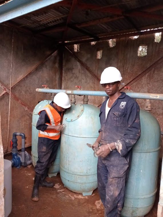 Aquatreat team on site