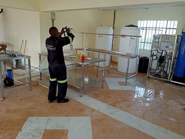 Aquatreat installation