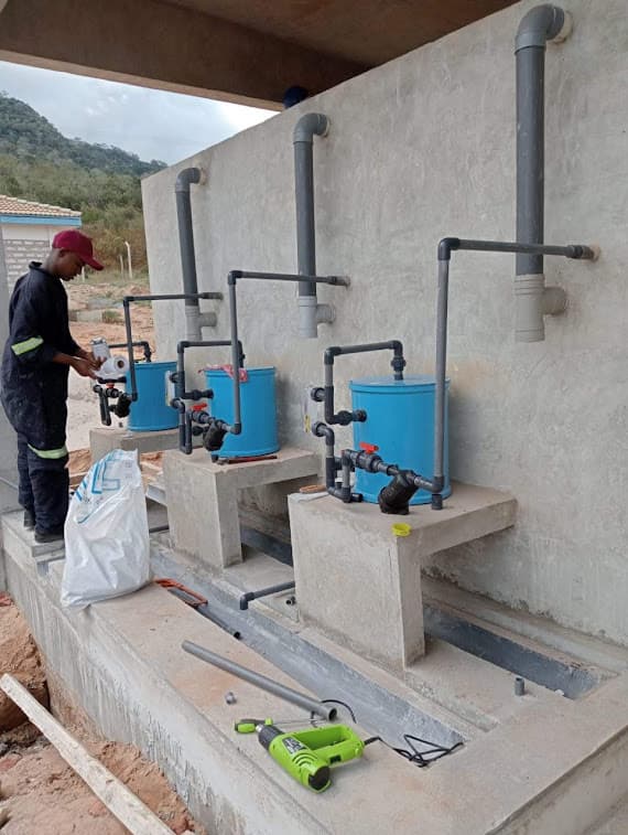 Aquatreat installation
