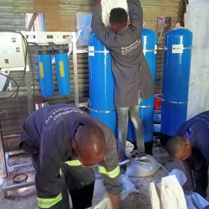 water treatment system installations and plant maintenance